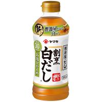 ヤマキ 割烹白だしお塩ひかえめ500ml×6個 | シュティアショップ