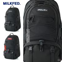 大容量 MILKFED. ミルクフェド DAILY BACKPACK 103251053012 デイリーバックパック リュックサック 通学 通勤 旅行 容量37L キーホルダー付き 正規販売店 | STiTCH Yahoo! JAPAN店