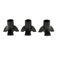 ３個セット 松葉杖 スティック 替えゴム 先ゴム 軽量 滑り止め ヘッドカバ ２サイズ選べ