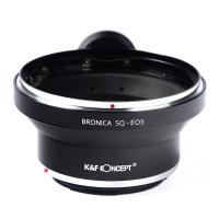 K&amp;F Concept レンズマウントアダプター KF-BSQEF (ブロニカSQマウントレンズ → キャノンEFマウント変換） | 焦点工房Yahoo!店