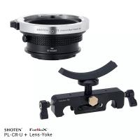 SHOTEN マウントアダプター UMS PL-CR-U（PLマウントレンズ → キヤノンRF変換) + レンズサポート Lens-Yoke セット | 焦点工房Yahoo!店
