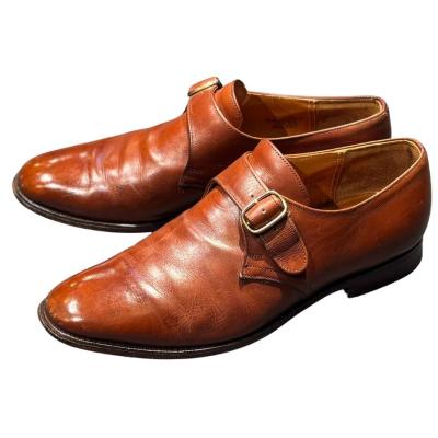 【美品】church's チャーチ シングルモンクストラップシューズ　75F church s チャーチ モンクストラップのおすすめ人気商品一覧