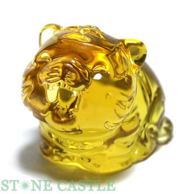 【美品】トラ　豹　ドイツ　クリスタルガラス　置物　工芸品　美術品　A1558 0f8ef29bdf41fcbeb36ec57e56c1cb
