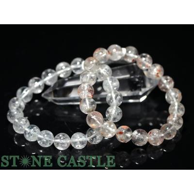 【良質,希少】アンフィボールインクォーツ　ブレスレット　美品　珍品　天然 b8678dbae87cecea89541a1c60c9b3