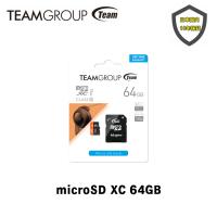 TEAM Micro SDXC UHS-I 64GB CLASS10 R:80MB/s W:15MB/s microSDカード SDアダプタ付 microSD TUSDX64GUHS03-EC | ストレージメディアヤフーショップ
