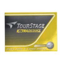 ブリヂストン BRIDGESTONE TOURSTAGE EXTRA DISTNACE イエロー　１ダース（１２球入り） ゴルフ ダースボール メンズ イエロー TEYX | メガスポーツYahoo!店
