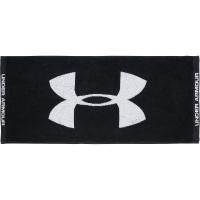 アンダーアーマー UNDER ARMOUR UA TOWEL 2.0 M スポーツタオル ONESIZE Black / White / White 1353581 001 | メガスポーツYahoo!店
