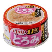 CIAO(チャオ) とろみ11歳からのささみ・まぐろ ホタテ味 80g×24缶まとめ買い | ストアオーシャン