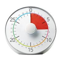 ソニック 時っ感タイマー トキ・サポ 30分計 19cm 時間経過を実感 シルバー LV-5328-SV | ケーティーストア