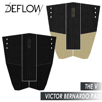 DEFLOW デフロウ デッキパッド 3ピース VICTOR BERNARDO PAD ビクター・ベルナルド THE V サーフボード トラクションパッド デッキパッチ サーフィン 日本正規品 DEFLOW デフロウ デッキパッド 3ピース VICTOR BERNARDO PAD ビクター