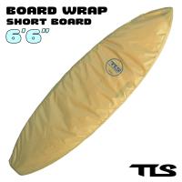 TOOLS TLS トゥールス ツールス サーフボード デッキカバー BOARD WRAP SHORT 6.6ft ショートボード サーフィン 板 ボードラップ 超軽量 インナー ゴム紐 | オーシャン スポーツ