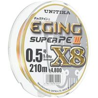 ユニチカ(UNITIKA) ライン キャスライン エギングスーパーPEIII X8 210m 0.5号 4961704812541 | ストレージリク