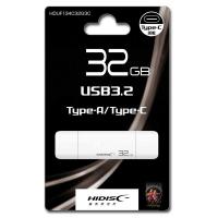 HIDISC USB3.2 Gen2 Type-C メモリ Type-Aコネクタ搭載 HDUF134C32G3C | ストレージリク