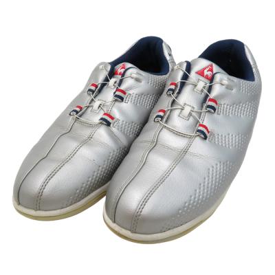 Le coq sportif ゴルフシューズ（ソフトスパイク）ホワイトグレー ルコック スポルティフ ゴルフ le coq sportif golf スパイク
