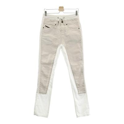 DIESEL メンズジーンズ、デニム（色：ホワイト系）｜ボトムス