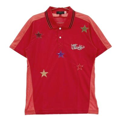 サイズ：3 DANCE WITH DRAGON ダンスウィズドラゴン  長袖ワンピース スパンコール ドラゴン  レッド系 [240101418171] ゴルフウェア レディース ストスト DANCE WITH DRAGON ダンスウィズドラゴン 長袖ワンピース