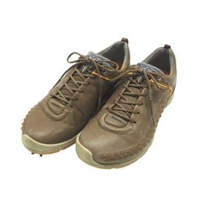 MAM　美品　ECCO ゴルフシューズ ブラウン 42 ECCO Golf Classic Hybrid メンズ レザーゴルフシューズ | ブラウン