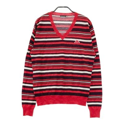 Kappa - coco 未使用品 カッパゴルフ KAPPA GOLF メンズ セーター M グレー×ブラック クルーネック 40％OFFセール】ロングパンツ メンズ カッパ カッパゴルフ Kappa
