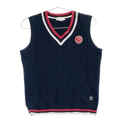 Munsingwear ゴルフ レディースベスト（色：ネイビー系