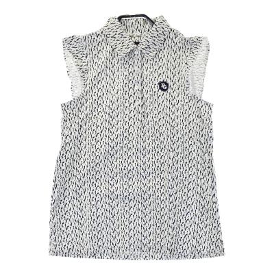 PEARLY GATES ゴルフシャツ レディース（袖タイプ：ノースリーブ