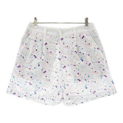 ゴルフ レディース ショートパンツ（PING）（色：ホワイト系）の