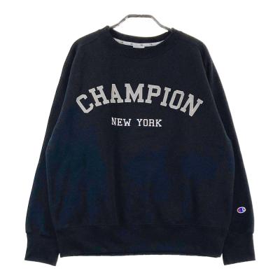 サイズ：MEDIUM CHAMPION GOLF チャンピオンゴルフ  ニットセーター  ネイビー系 [240101423619] ゴルフウェア メンズ ストスト CHAMPION GOLF チャンピオンゴルフ ニットセーター ネイビー系