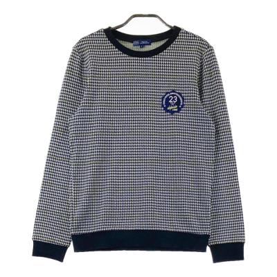 美品 23区GOLF ケーブルニットセーター 0 レディース ネイビー ゴルフ 美品 23区GOLF ケーブルニットセーター 0 レディース ネイビー