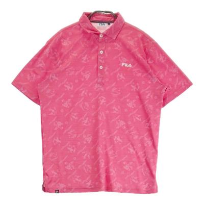 フィラポロシャツ（FILA GOLF／スポーツ用品）（色：ピンク系