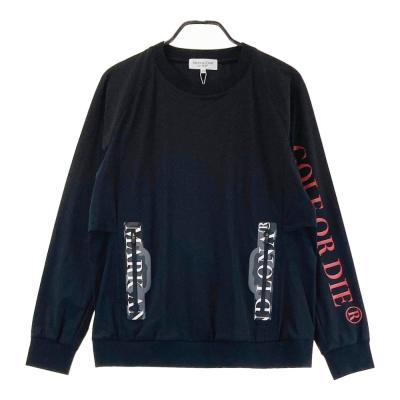 【極美品】マークアンドロナ ポロシャツ ニット ゴルフ ハーフジップ 黒 46 極美品】マークアンドロナ ポロシャツ ニット ゴルフ ハーフジップ 黒