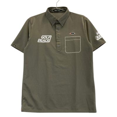 サイズ：S ROUGH&amp;SWELL ラフアンドスウェル 2023年モデル ヒューストン ジャケット  カーキ系 [240101426276] ゴルフウェア メンズ ストスト サイズ：S ROUGH&SWELL ラフアンドスウェル 2023年モデル