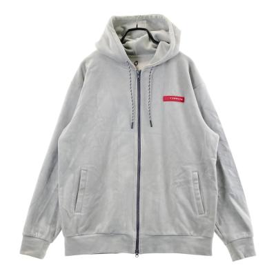 サイズ：XXL V12 ヴィトゥエルヴ ; 起毛 ジップパーカー  グレー系 [240101435889] ゴルフウェア メンズ ストスト V12 ヴィトゥエルヴ ; 起毛 ジップパーカー グレー系 XXL ゴルフ