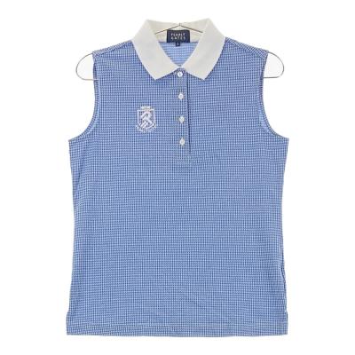 PEARLY GATES ゴルフシャツ レディース（袖タイプ：ノースリーブ