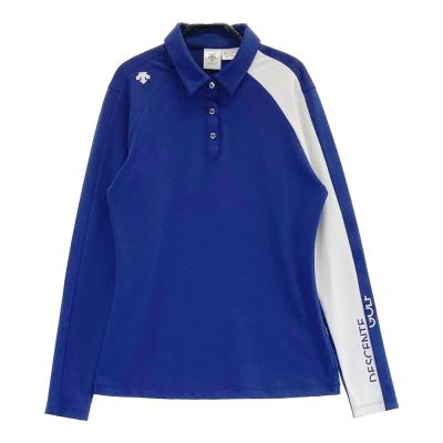 サイズ：L DESCENTE GOLF デサントゴルフ  長袖 ポロシャツ  ネイビー系 [240101417546] ゴルフウェア メンズ ストスト デサント ポロシャツ 長袖のおすすめ人気商品一覧 通販 - Yahoo