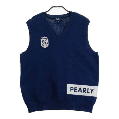 PEARLY GATES - 新品 パーリーゲイツ ジャックバニー ボアフリースベスト (6)サイズLL 紺 新品 パーリーゲイツ ジャックバニー ボアフリースベスト (6