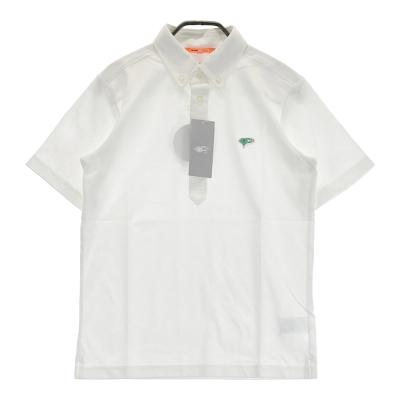 新品　BEAMS GOLF ビームスゴルフ　　半袖ボタンシャツ BEAMS GOLF ビームスゴルフ 半袖ポロシャツ ボタンダウン グレー