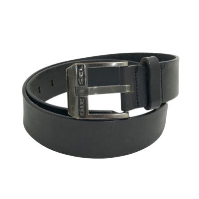 DIESEL ☆ バックル ロゴ ベルト ブラック 85cm Diesel ベルト - 黒 - ブラック | X08727PR666H6528 | THEBS