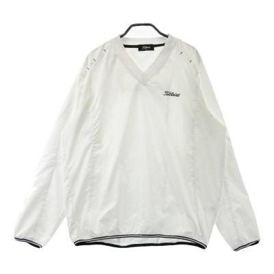 M 極美品　Titleist タイトリスト　メンズジャケット ゴルフウェア　白 M 極美品 Titleist タイトリスト メンズジャケット ゴルフウェア