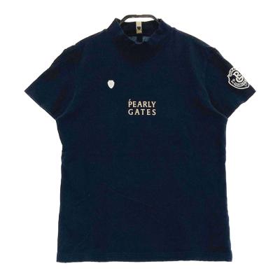 美品　パーリーゲイツ　トラッドラビット 半袖Tシャツ　サイズ5 ネイビー　L 053-3260909-1.jpg