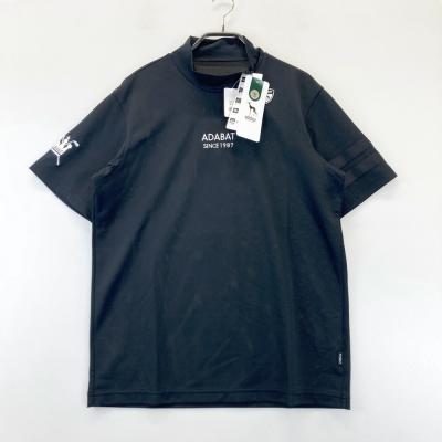 サイズ：LL ADABAT アダバット  長袖ハイネックTシャツ  ブラック系 [240101460234] ゴルフウェア メンズ ストスト タイムセール 7/22 13:00迄】ハイネックシャツ レディース