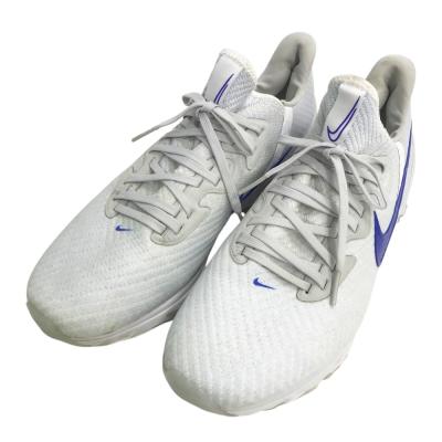 NIKE ナイキ ゴルフスパイク グレー 白 メンズ 27cm NIKE ナイキ（NIKE）（メンズ）ゴルフシューズ FREE GOLF NN W