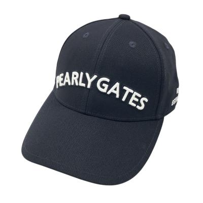 ⛳️ゴルフ　PGG キャップ　黒 PEARLY GATES 【PGG】【直営店舗&公式オンライン限定】無縫製風