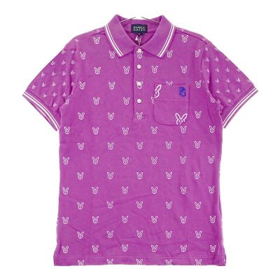 お値下げ中！　PEARLY GATES 花柄ポロシャツ サイズ4 パーリーゲイツ パーリーゲイツ PEARLY GATES ポロシャツ サイズ4 グレー - メルカリ