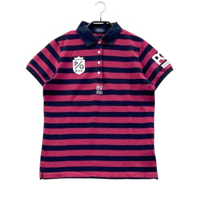 新品 パーリーゲイツ ポロシャツ ロゴ ワッペン 刺繍 総柄 日本製 洗える 新品 パーリーゲイツ ポロシャツ ロゴ ワッペン 刺繍 総柄 日本