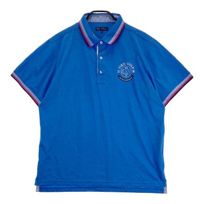 【新品タグ付き】23区ゴルフ 長袖ポロシャツ メンズⅡ 定番人気【MEN】ハニカムカノコ 長袖ポロシャツ