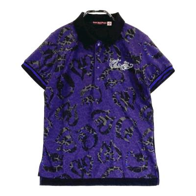 Dance With Dragon - coco 中古 ダンスウィズドラゴン DANCE WITH DRAGON レディース セットアップ 2(M) 青 ブルー チビドラ カモフラ 迷彩柄 半袖ポロシャツ×スカート Dance With Dragon - coco 中古 ダンスウィズドラゴン DANCE