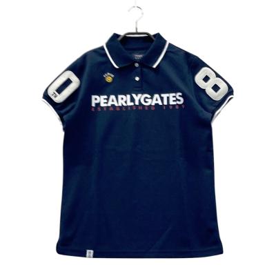 ⭐美品⭐PEARLYGATES⭐PGG⭐半袖 ロゴ⭐ポロシャツ⭐M⭐ PGG】【直営店舗&公式オンライン限定】MFYハイゲージカノコ半袖