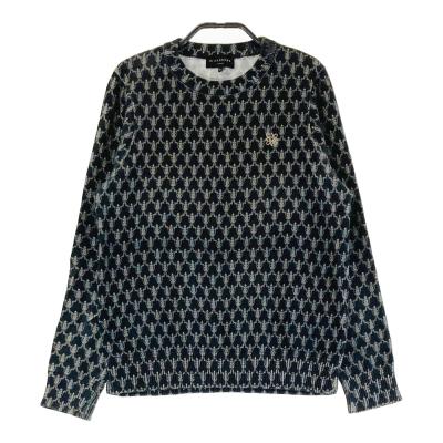 St ANDREWS セントアンドリュース　ニット　セーター　ゴルフ　S 総柄 St ANDREWS セントアンドリュース レディース ゴルフウェア 長袖