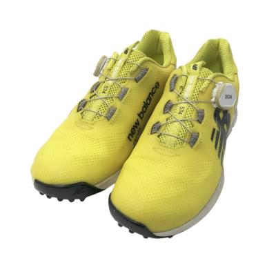 new balance ゴルフシューズ グレー/イエロー 楽天市場】ニューバランス ゴルフシューズ イエローの通販