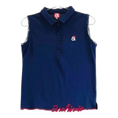 archivio ゴルフシャツ レディース（袖タイプ：ノースリーブ