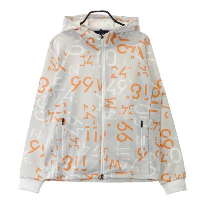 新品 マンシングウェア FUSION MOVE ストレッチパーカー ホワイト L マンシングウェア Munsingwear 2WAY ストレッチ Wフェイス 前